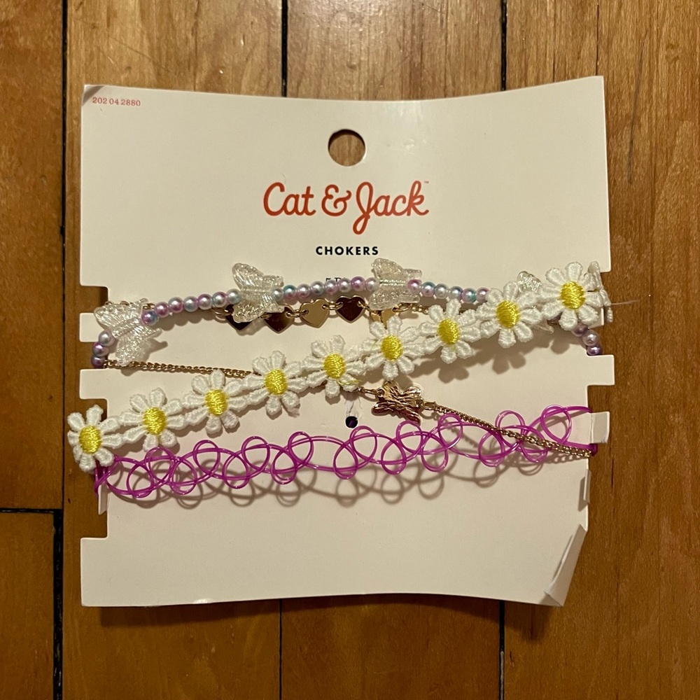NWT Cat & Jack - 5 Piece Choker Set